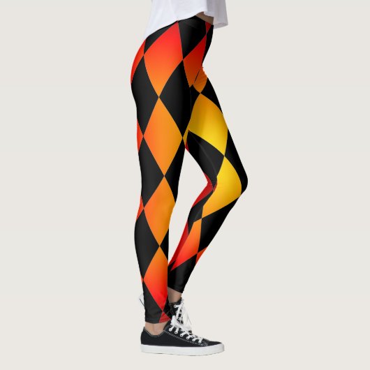 Harlequin ~Diamond Pattern ~ Branddesign ~Leggings Leggings (Rechts)