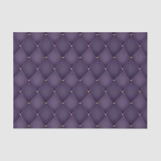 Harlequin Diamond Purple Decoupage Seidenpapier (Vorderseite)