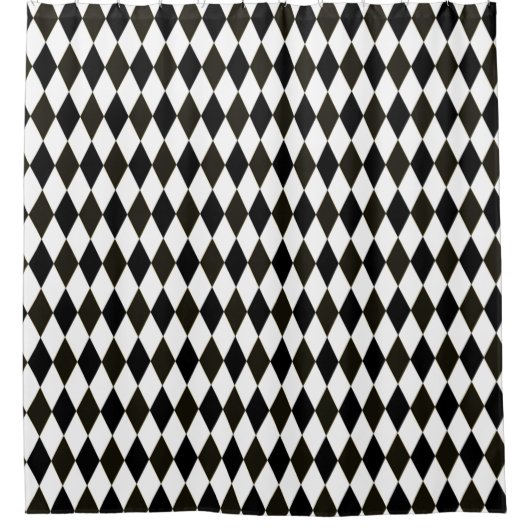 Harlequin Diamonds Duschvorhang (Vorderseite)