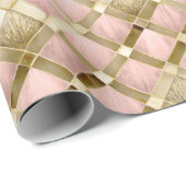 Harlequin Diamonds Rose Gold ID1031 Geschenkpapier (Rolleneckpunkt)