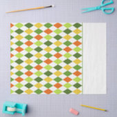 Harlequin Diamonds Two Tone Irish Fun Seidenpapier (Basteln)