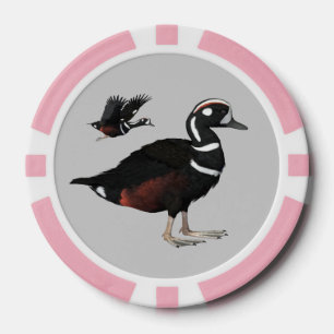 Harlequin Duck Poker Chips