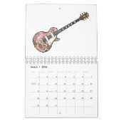 Harlequin Electric Guitar Kalender (Mär 2026)