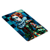 Harlequin Elegance - Art Magnet (Rechte Seite)