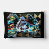 Harlequin Elegance Kosmetische Bag - Vinta Zubehörtasche (Rückseite)