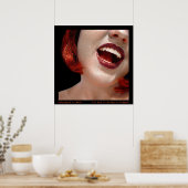 Harlequin Element Poster (Küche)