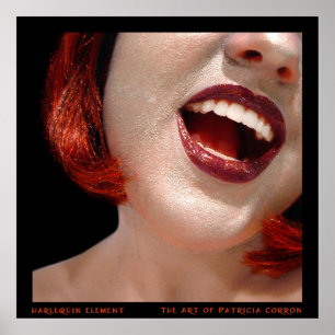 Harlequin Element Poster