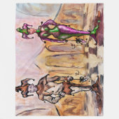 Harlequin Fleece Blanket (Vorderseite)