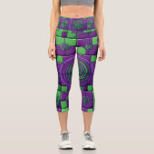 Harlequin Fun Capri Leggings (Vorderseite)