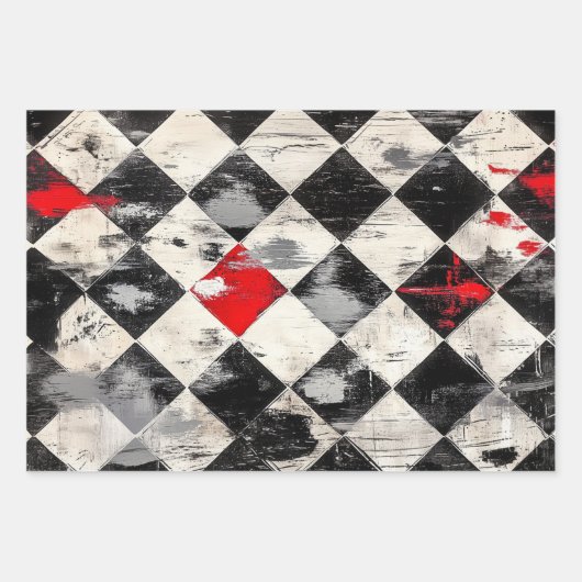 Harlequin Geschenkpapier Set (Vorderseite 3)