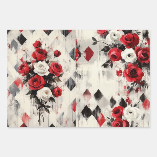 Harlequin Geschenkpapier Set (Vorderseite 2)