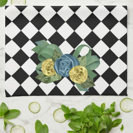 Harlequin Geschirrtuch (Gefaltet)