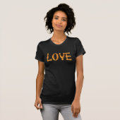 Harlequin Gold LIEBE T-Shirt (Vorne ganz)