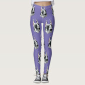 Harlequin Great Dane Leggings (Vorderseite)
