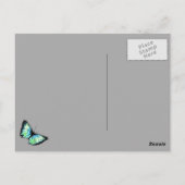 "Harlequin" (Hallo Freund) Postkarte (Rückseite)