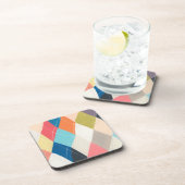 Harlequin Hopscotch - Muster der Raute Getränkeuntersetzer (Rechte Seite)
