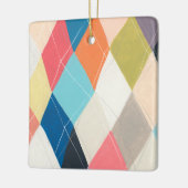 Harlequin Hopscotch - Muster der Raute Keramikornament (Links)