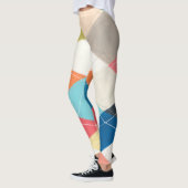 Harlequin Hopscotch - Muster der Raute Leggings (Links)