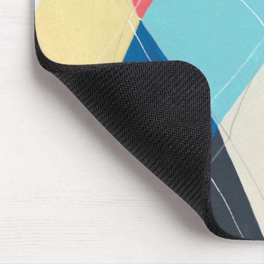 Harlequin Hopscotch - Muster der Raute Mousepad (Ecke)