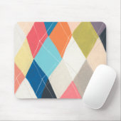 Harlequin Hopscotch - Muster der Raute Mousepad (Mit Mouse)