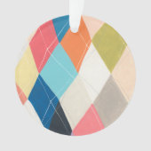 Harlequin Hopscotch - Muster der Raute Ornament (Vorderseite)