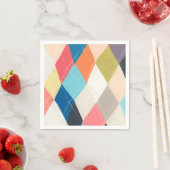 Harlequin Hopscotch - Muster der Raute Serviette (Beispiel)