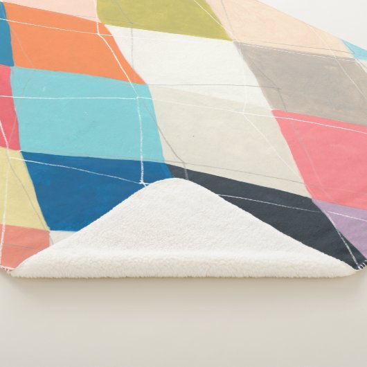 Harlequin Hopscotch - Muster der Raute Sherpadecke (3/4)