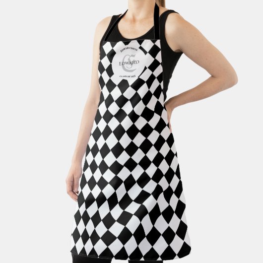 Harlequin & Individuelle Name Schürze (InSitu)