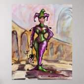 Harlequin Jester Poster (Vorne)