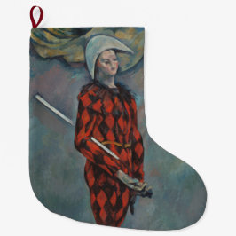 Harlequin (Joker) (von Paul Cézanne) Großer Weihnachtsstrumpf
