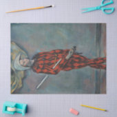 Harlequin (Joker) (von Paul Cézanne) Seidenpapier (Basteln)