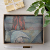 Harlequin (Joker) (von Paul Cézanne) Seidenpapier (Geschenk)