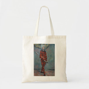Harlequin (Joker) (von Paul Cézanne) Tragetasche