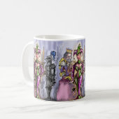 Harlequin Kaffeetasse (Vorderseite Links)