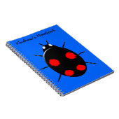 Harlequin Ladybird Anpassbares Notebook Notizblock (Rechte Seite)