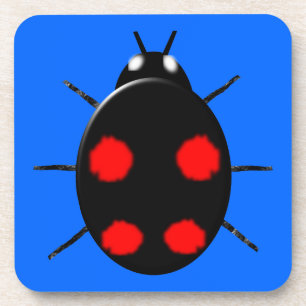 Harlequin Ladybird Cork Untersetzer