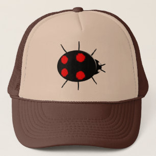 Harlequin Ladybird Hat Truckerkappe