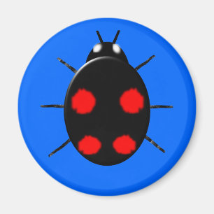 Harlequin Ladybird Magnet
