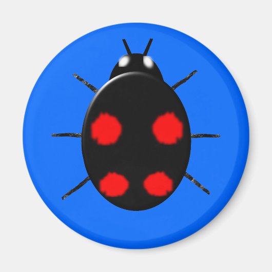 Harlequin Ladybird Magnet (Vorne)