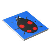 Harlequin Ladybird Notepad Notizblock (angewinkelt)