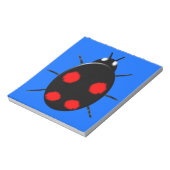 Harlequin Ladybird Notepad Notizblock (Rotiert)