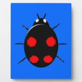 Harlequin Ladybird Plaque Fotoplatte (Vorderseite)