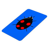 Harlequin Ladybird Premium Magnet (Linke Seite)