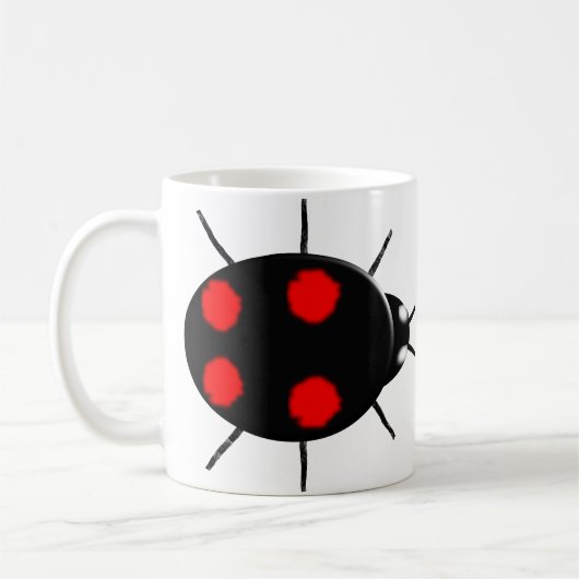 Harlequin Ladybird Tasse (Links)