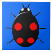 Harlequin Ladybird Tile Fliese (Vorderseite)