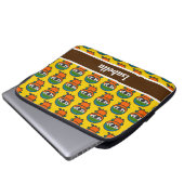 Harlequin Macaw Laptopschutzhülle (Vorne Knopf)