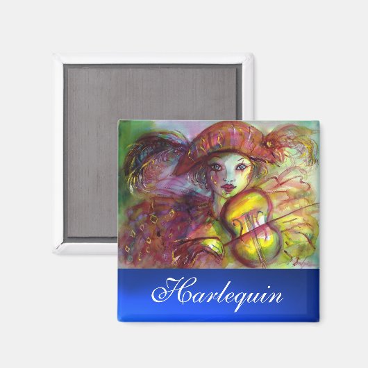 HARLEQUIN MAGNET (Vorderseite/Rückseite)