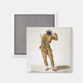 Harlequin Magnet (Vorderseite/Rückseite)