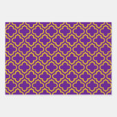 Harlequin marokkanisches Schachbrett DIY Colors Li Geschenkpapier Set (Vorderseite 2)