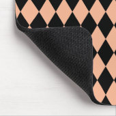 Harlequin Melon und Black Mousepad (Ecke)